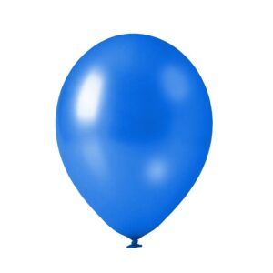 Balony metaliczne, metalizowane kolor niebieski 450