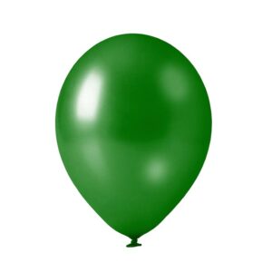 Balony metaliczne, metalizowane kolor zielony 460