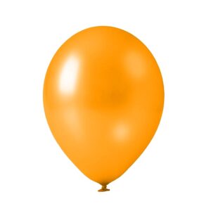 Balony metaliczne, metalizowane kolor jasny pomarańczowy 620